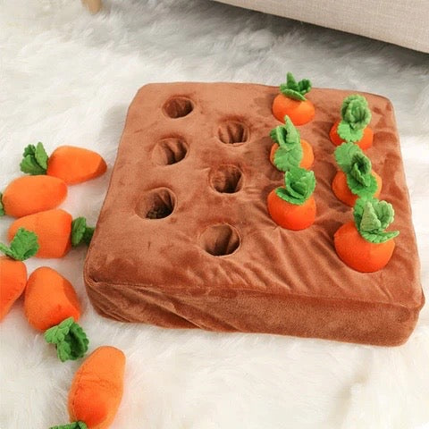Carrot Garden - Plush Dog Toy