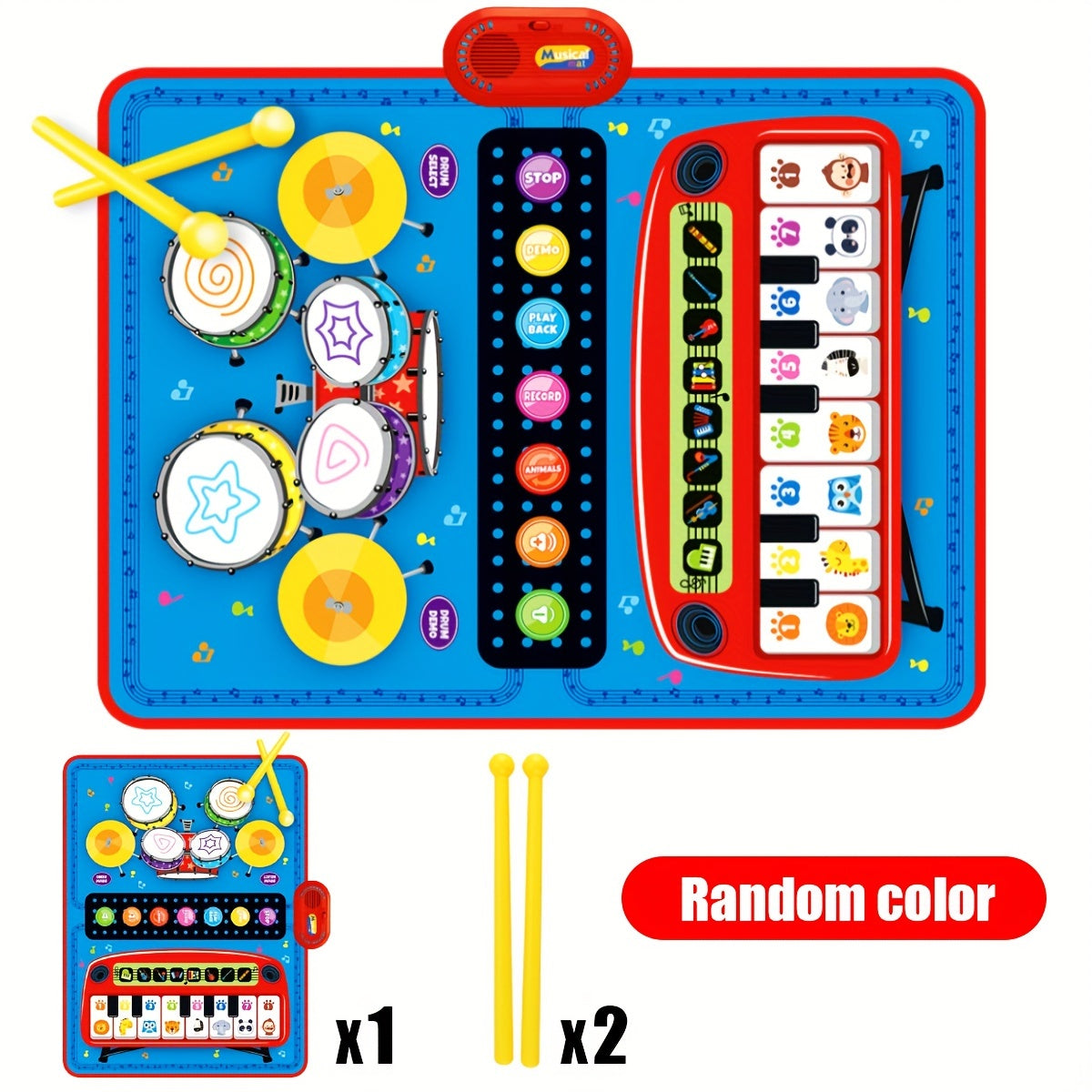 Colorful Music Play Mat - For Creative Music Experience