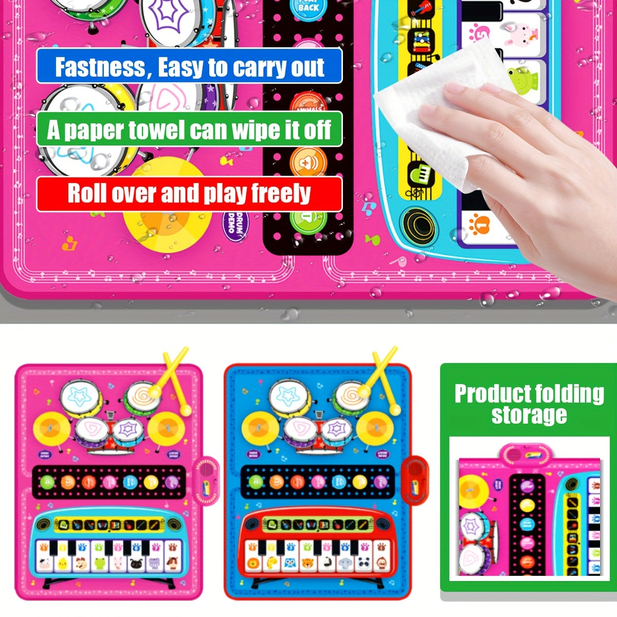 Colorful Music Play Mat - For Creative Music Experience