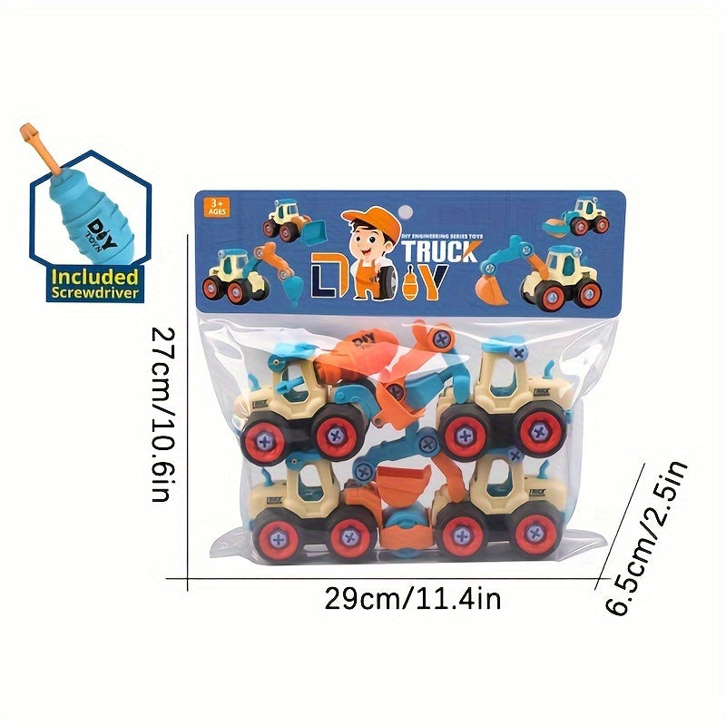 DIY Truck Construction Set - Creative Toys for Children