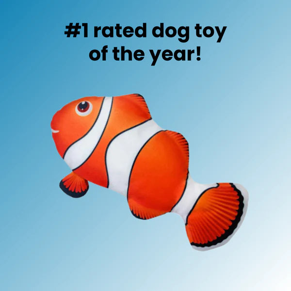 DancingFish Floppy Fish Dog Toy