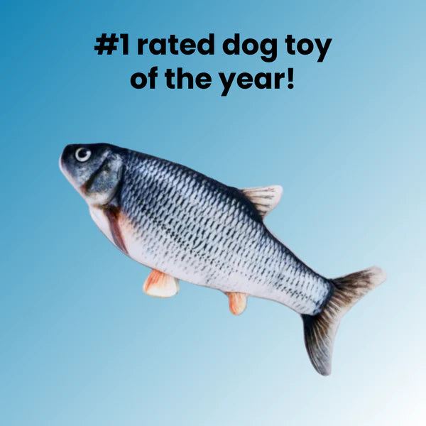 DancingFish Floppy Fish Dog Toy