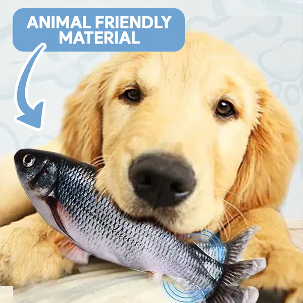 DancingFish Floppy Fish Dog Toy