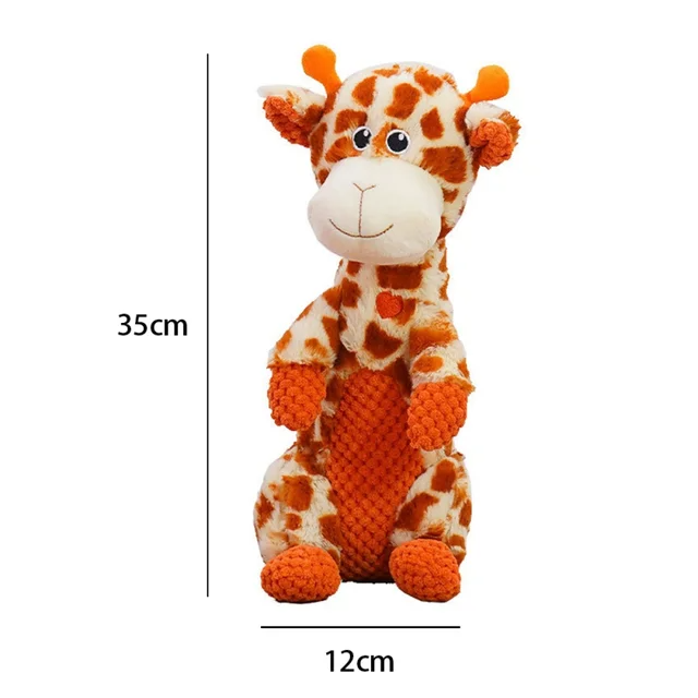 Indestructible Dog Chew Toys for Aggressive Chewers | Durable Plush Squeak Toys