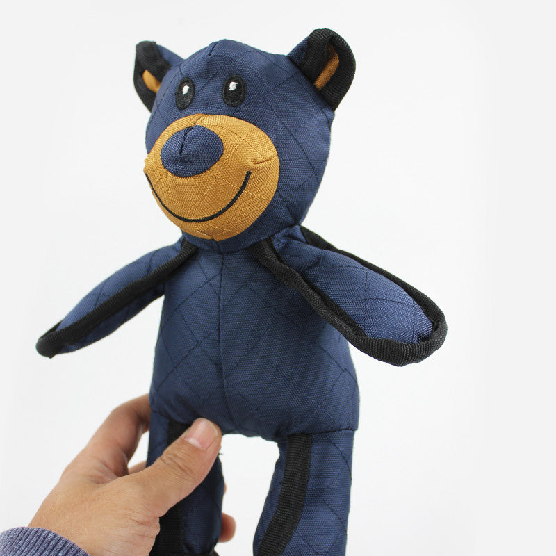 Indestructible & Interactive Bear Dog Toys For Heavy Chewers