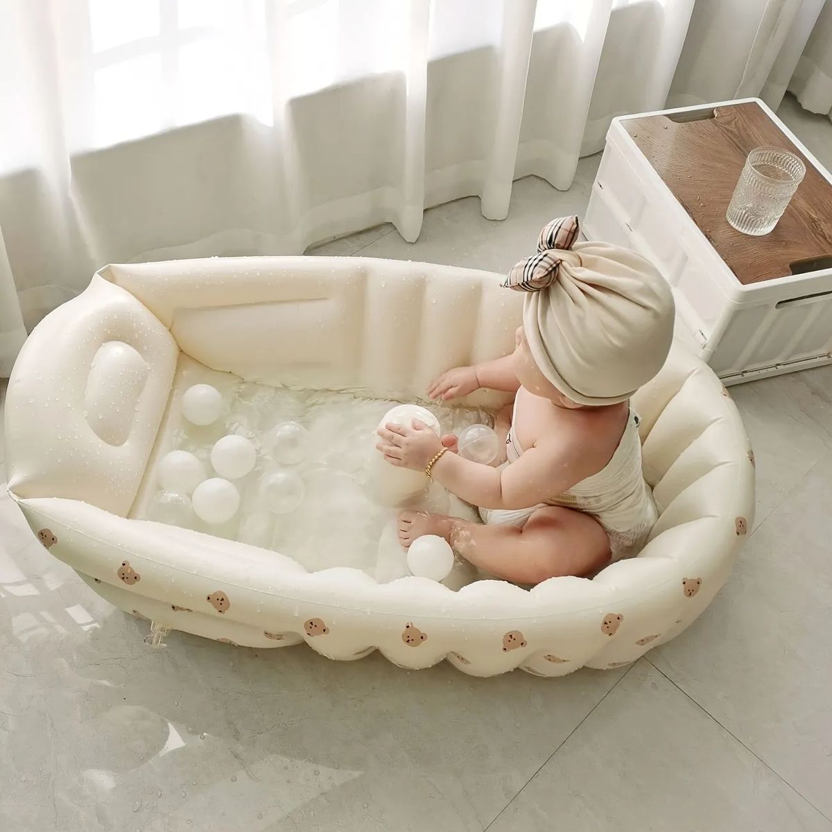 Indoor Children's Inflatable Bathtub