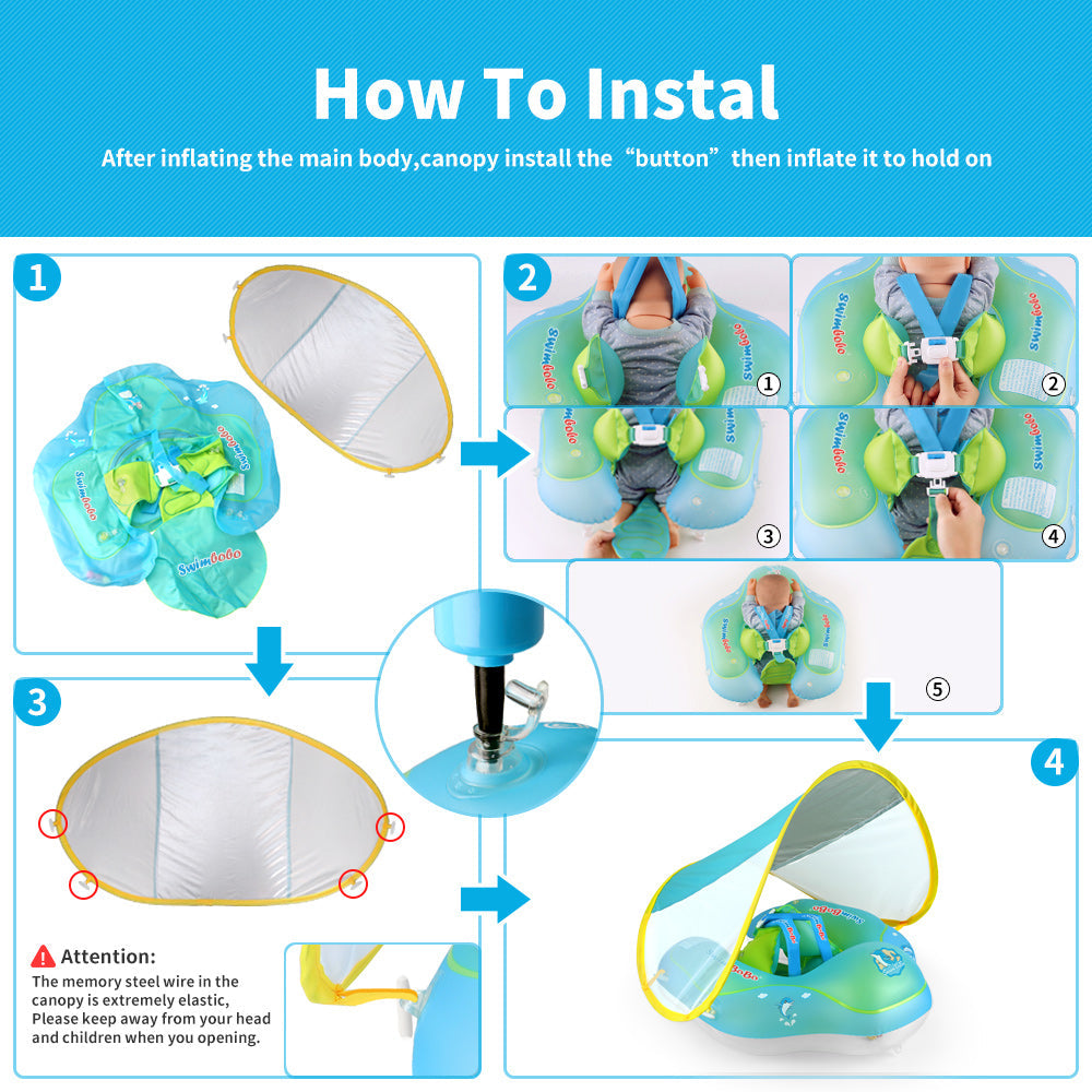 Inflatable Baby Swimming Ring