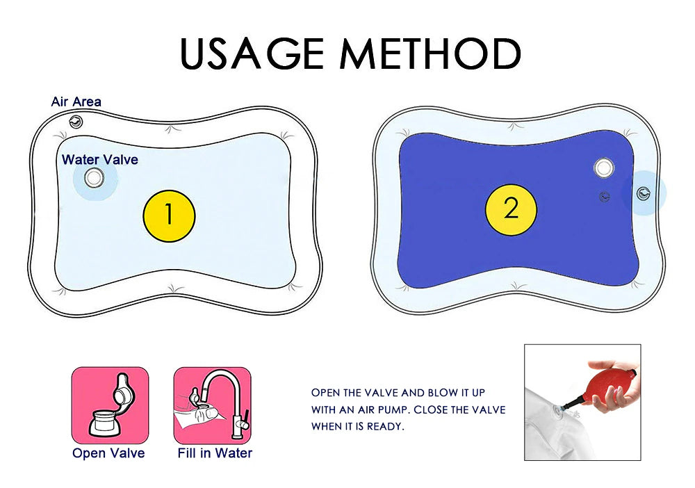 Inflatable Baby Water Mat