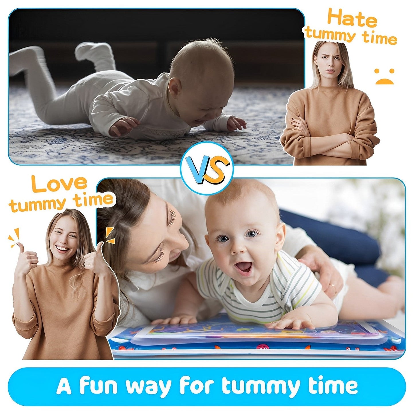 Inflatable Baby Water Mat