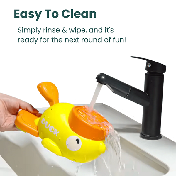 Interactive Duck-Shaped Dog Slow Feeder Puzzle Toys