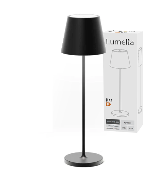 LumiTouch Table Lamp β Dimmable LED with Touch control