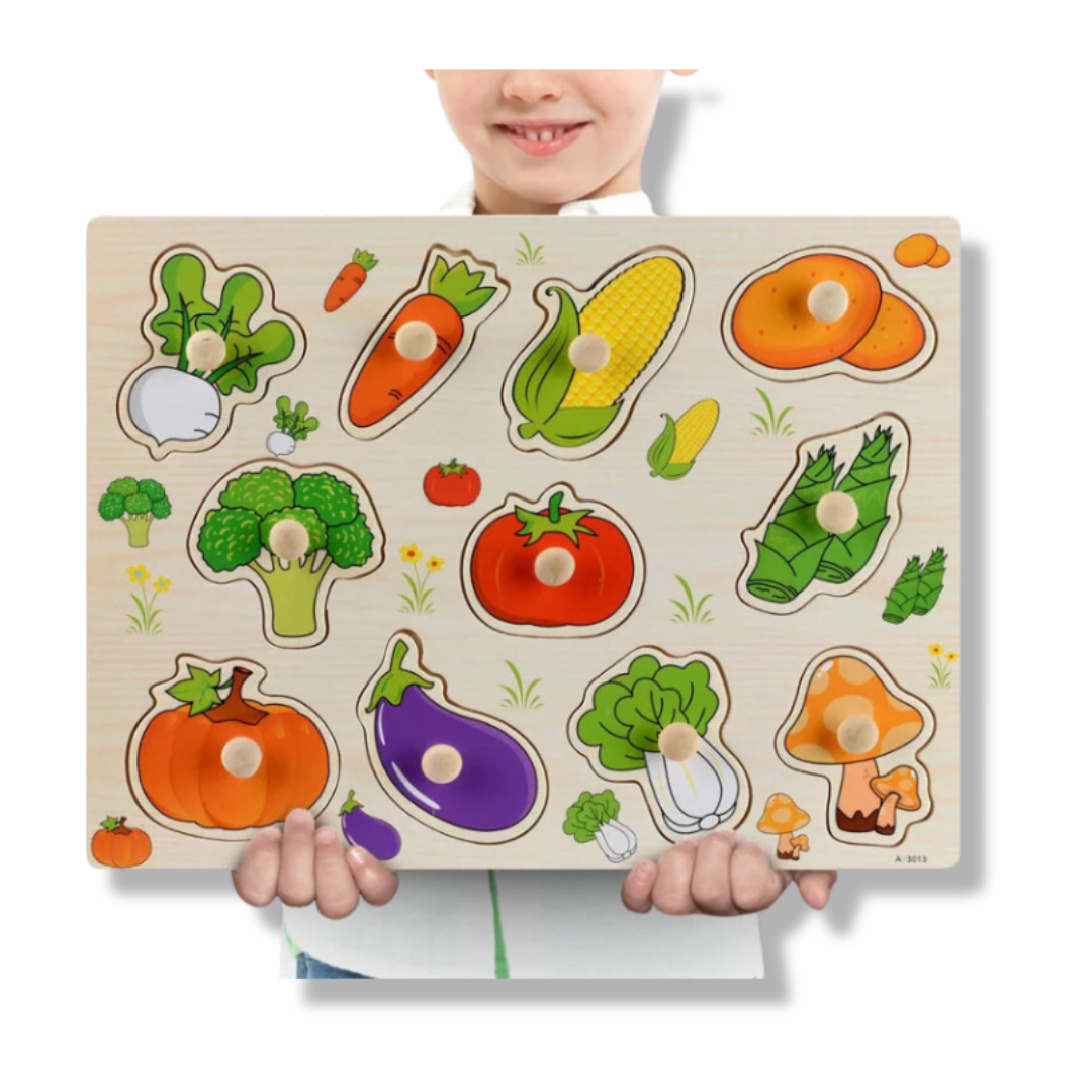 Montessori Wooden Puzzles