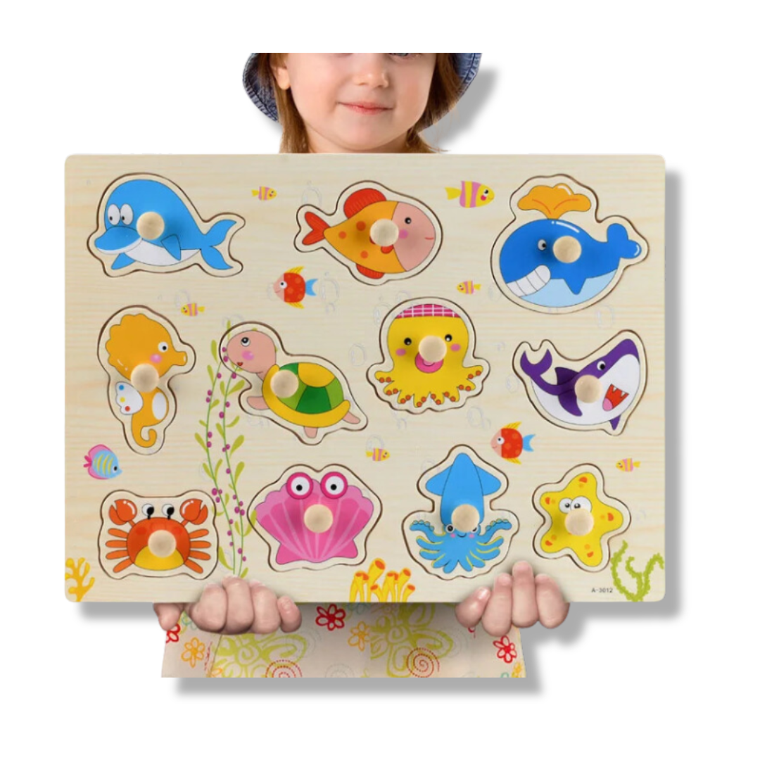 Montessori Wooden Puzzles