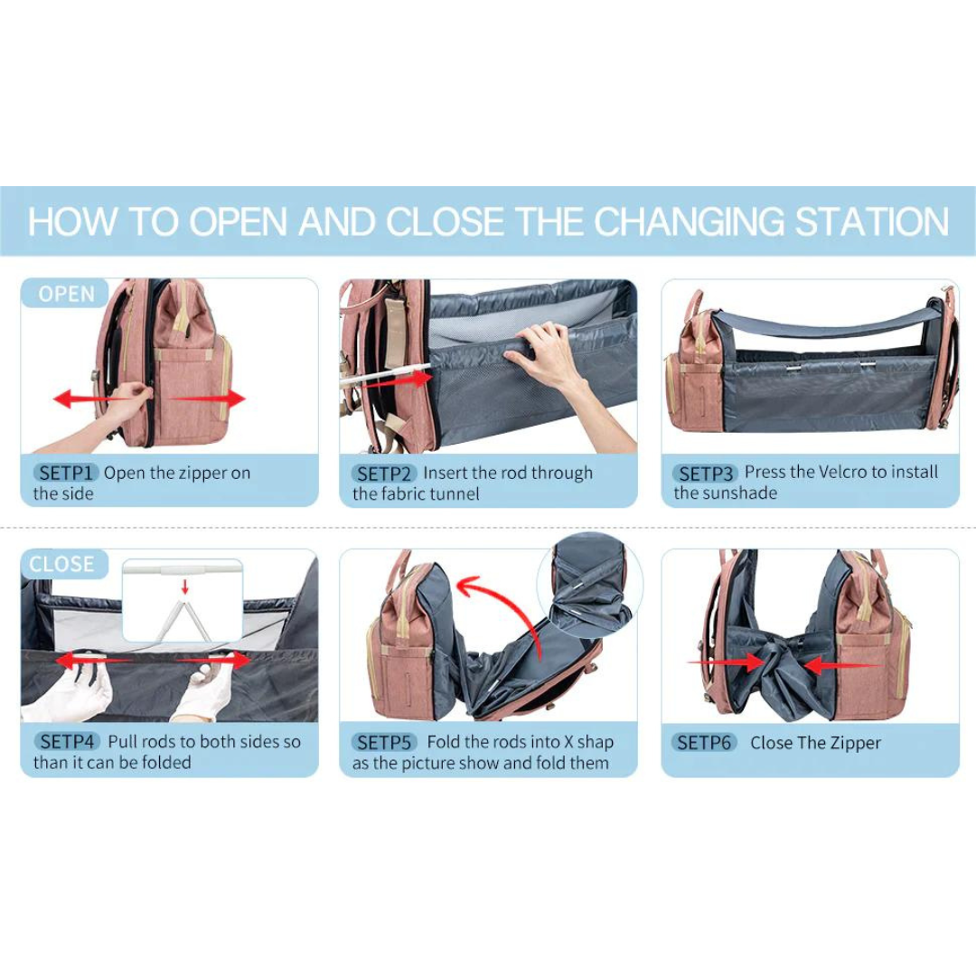 Multifunctional Baby Backpack