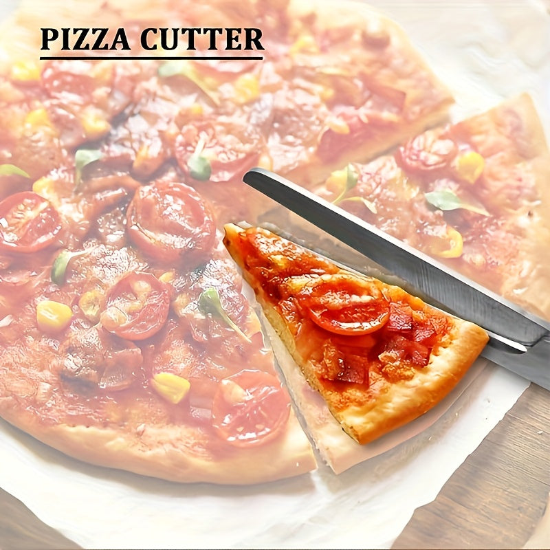 Multifunctional Stainless Steel Pizza Scissors with Comfort Grip – Easily Cut Pizza and More