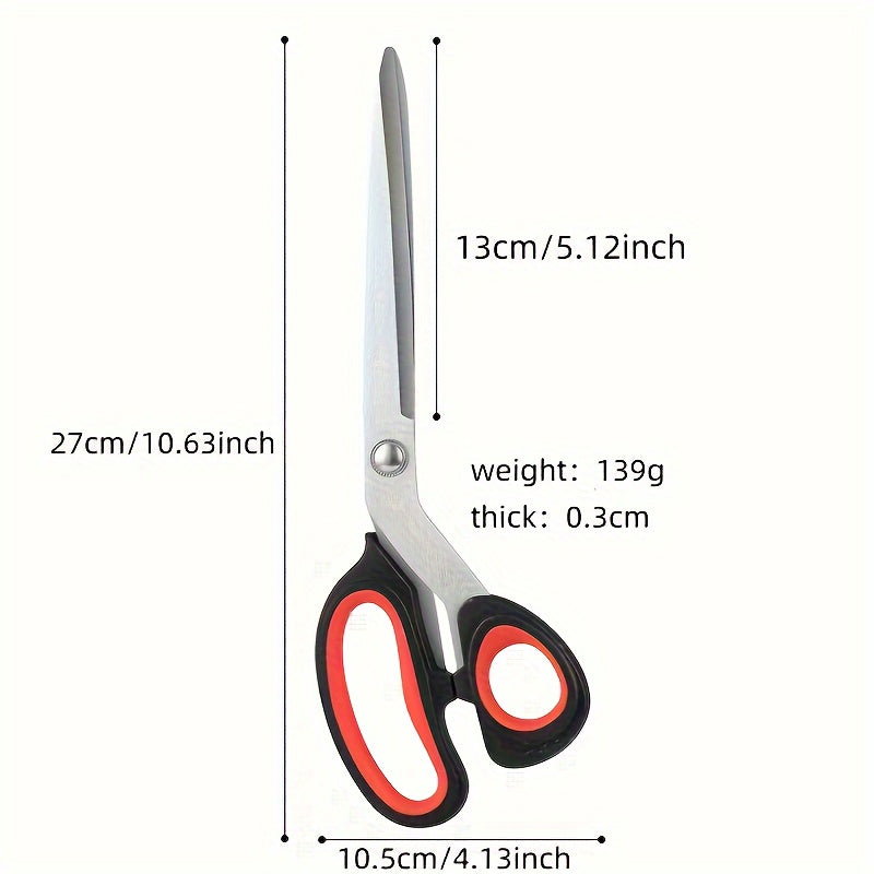 Multifunctional Stainless Steel Pizza Scissors with Comfort Grip – Easily Cut Pizza and More