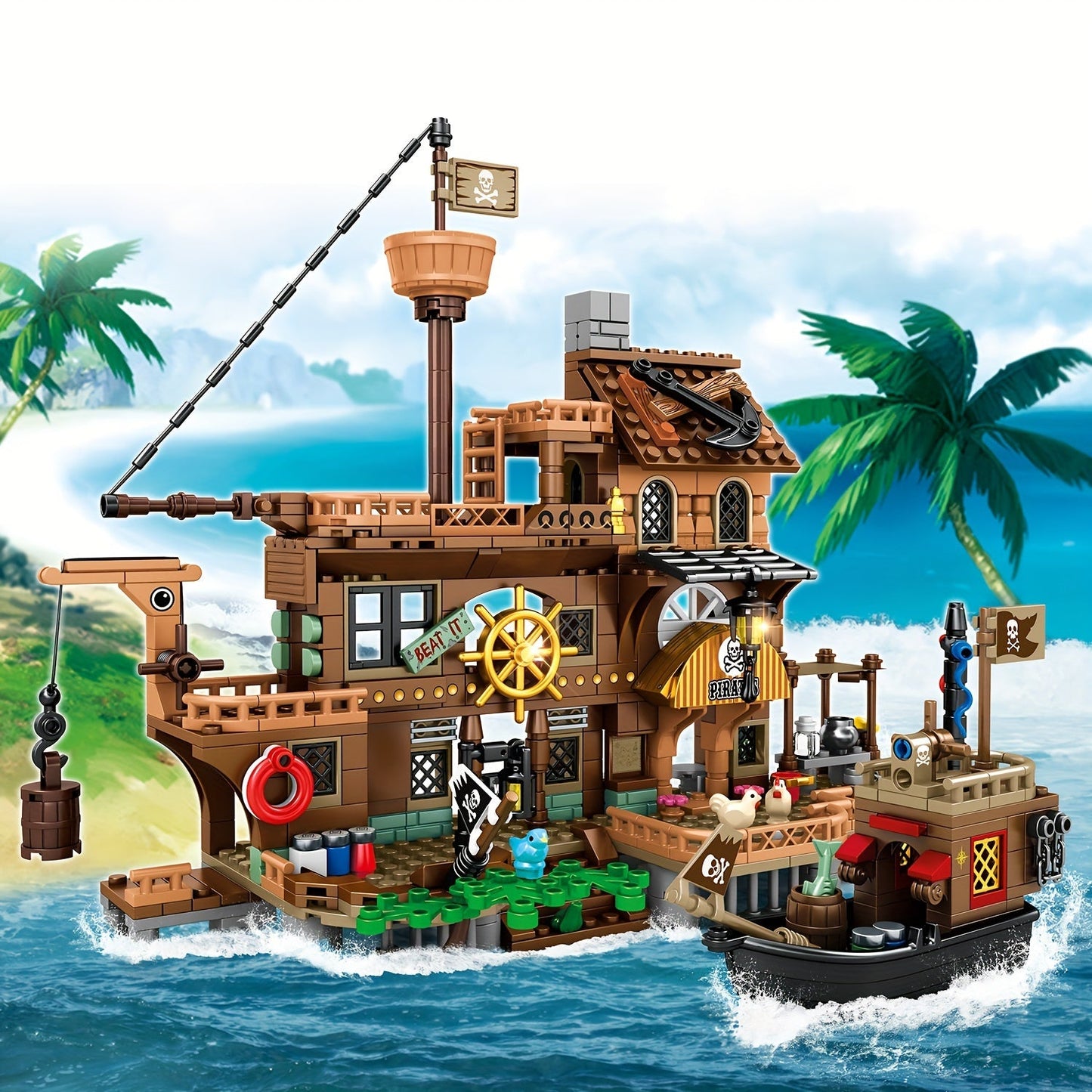 Pirate Ship Adventure – Build Your Own Corsair Story