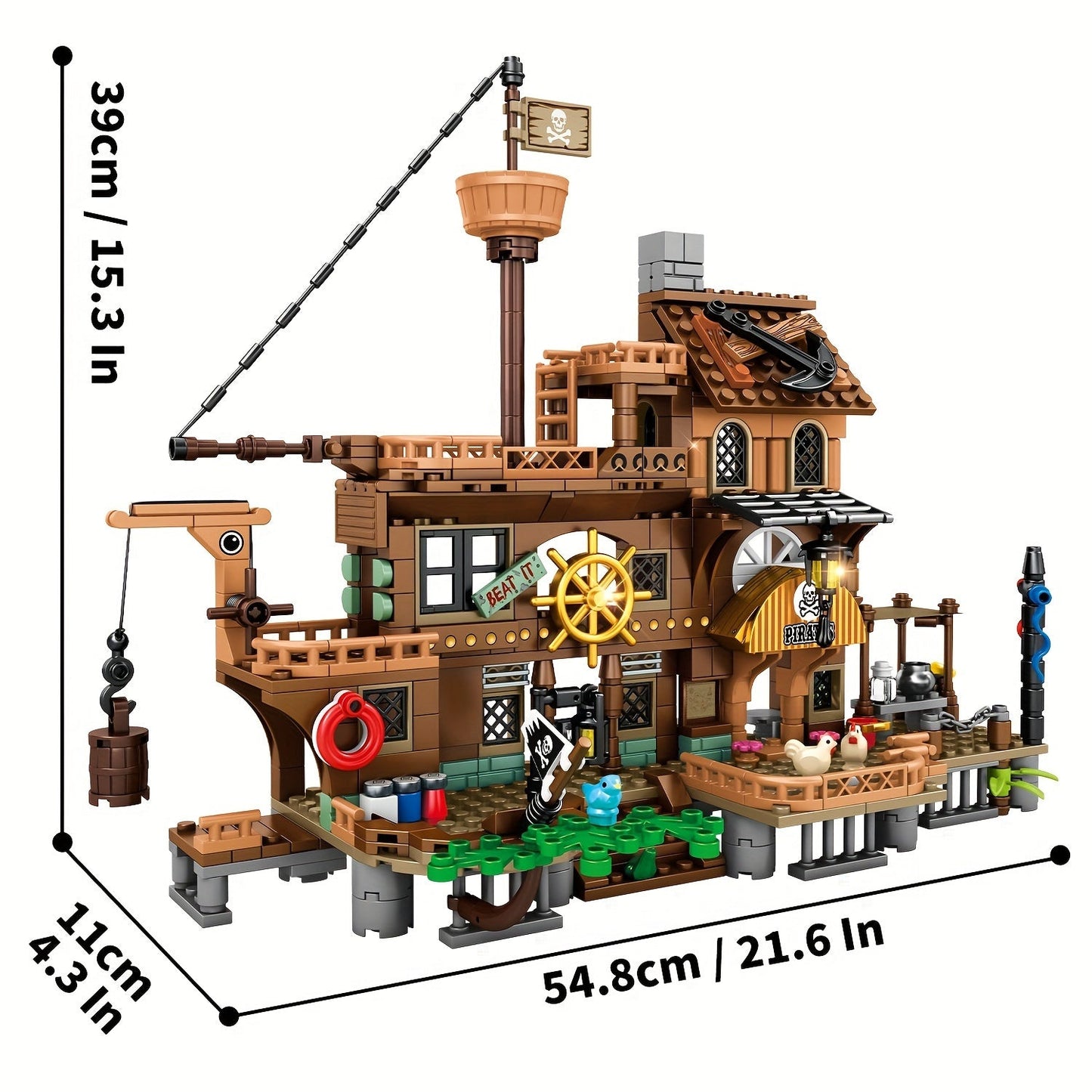 Pirate Ship Adventure – Build Your Own Corsair Story