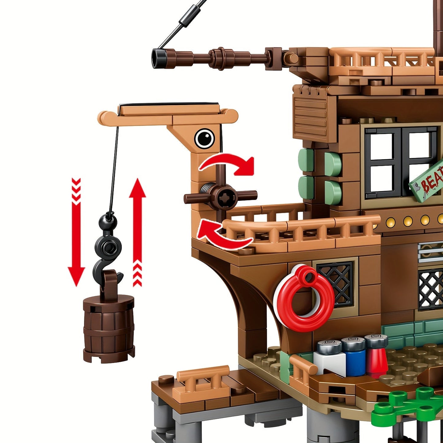 Pirate Ship Adventure – Build Your Own Corsair Story