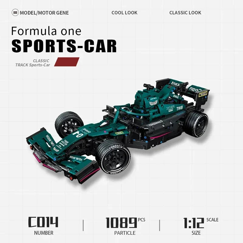 Race Car Construction Kit - Exciting Model for Hobbyists