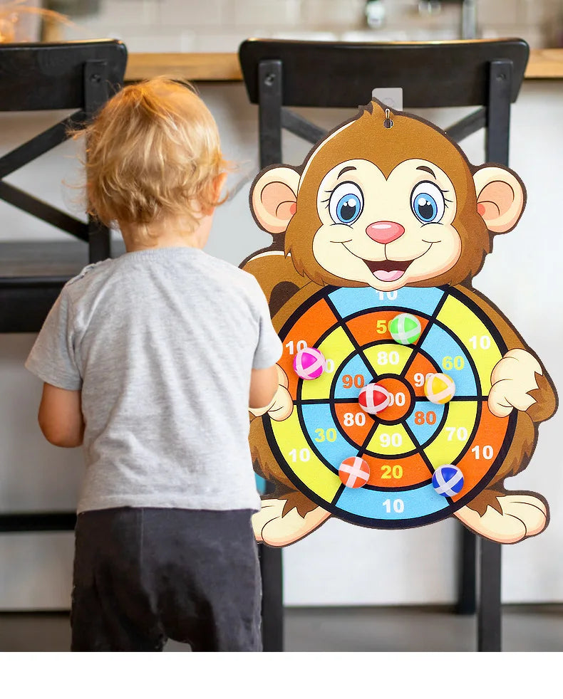 Sticky Ball Dart Board