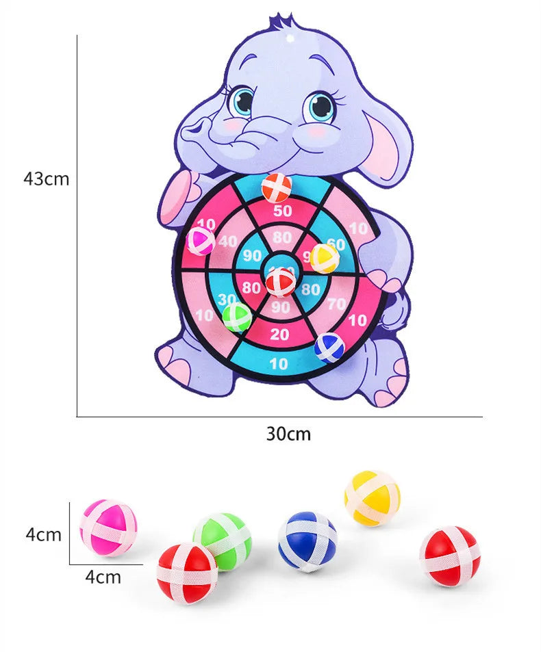 Sticky Ball Dart Board