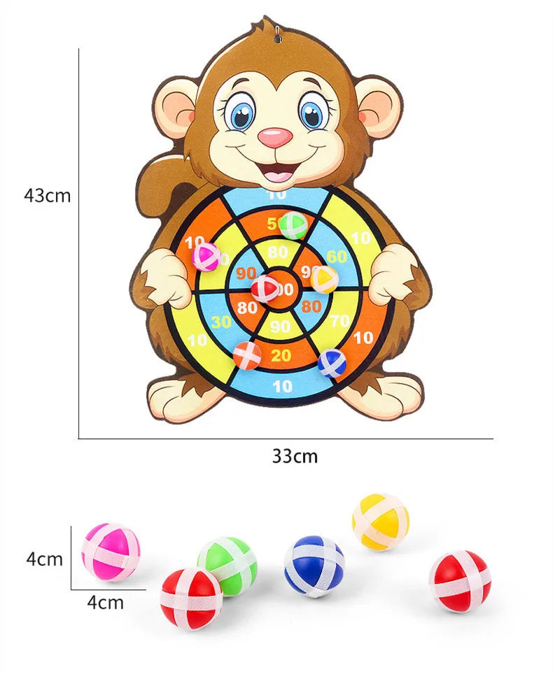 Sticky Ball Dart Board