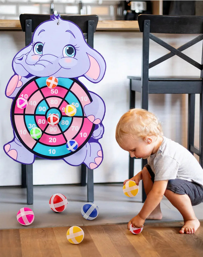 Sticky Ball Dart Board