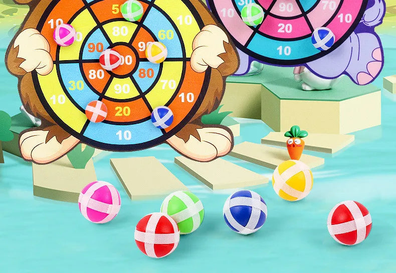 Sticky Ball Dart Board