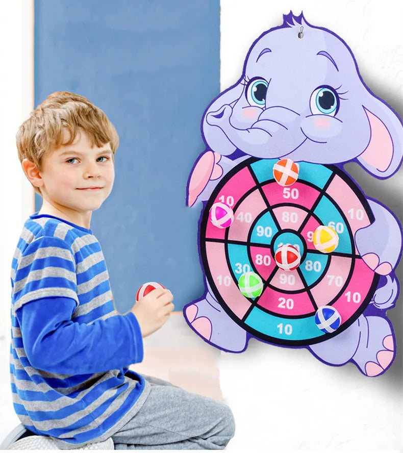 Sticky Ball Dart Board