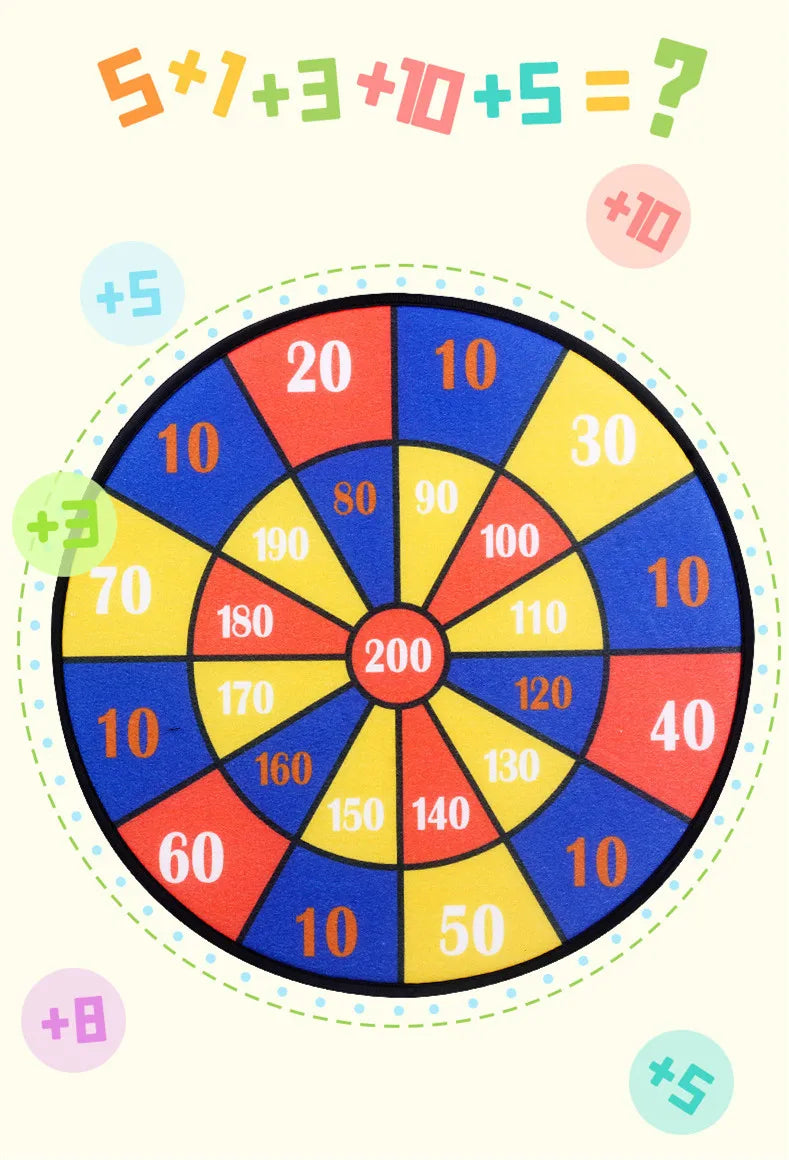 Sticky Ball Dart Board