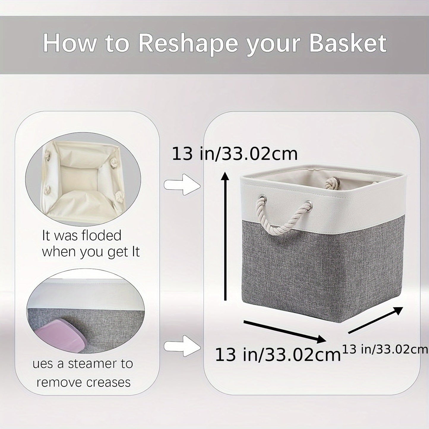 Stylish Storage Basket - Sturdy Organization for Any Room