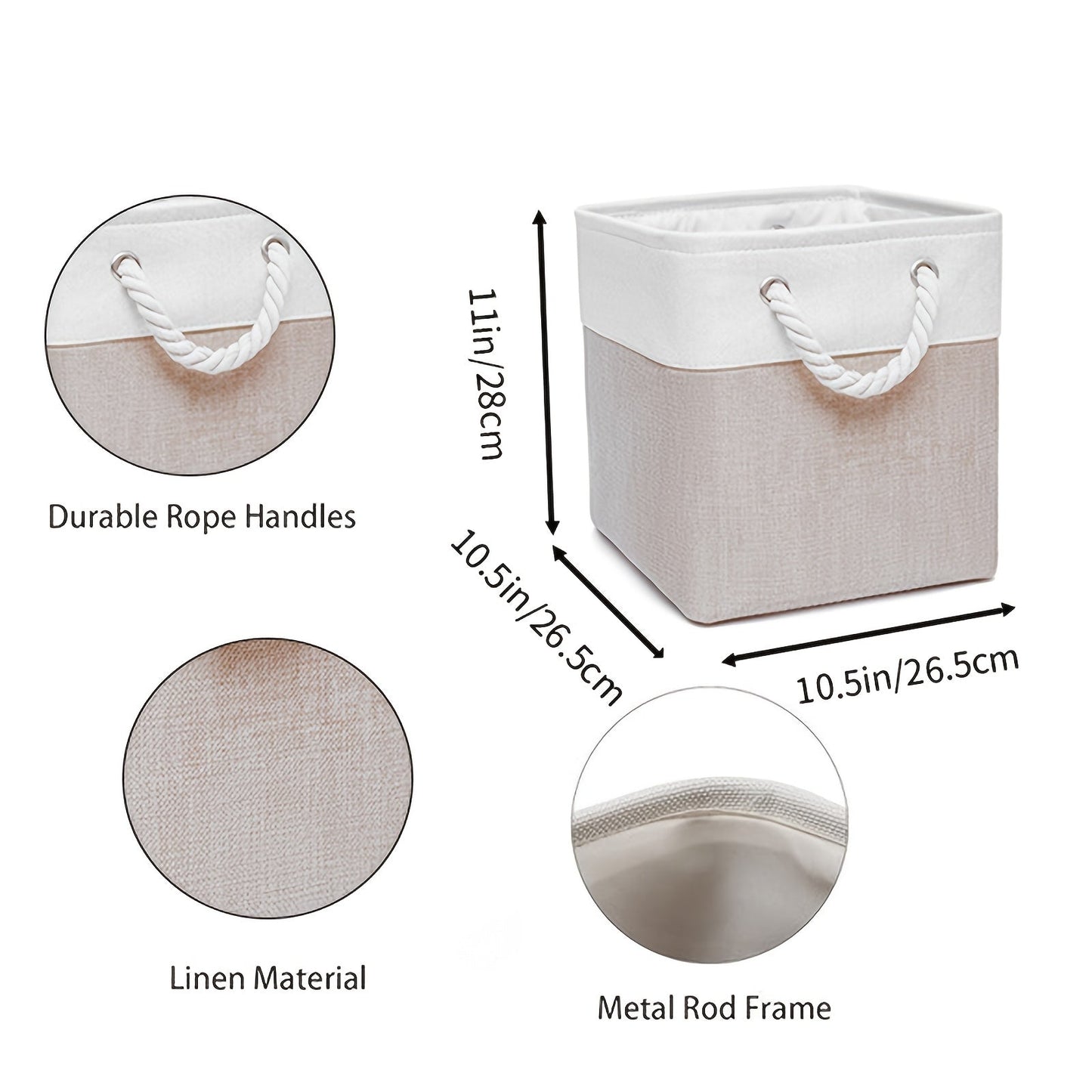 Stylish Storage Basket - Sturdy Organization for Any Room