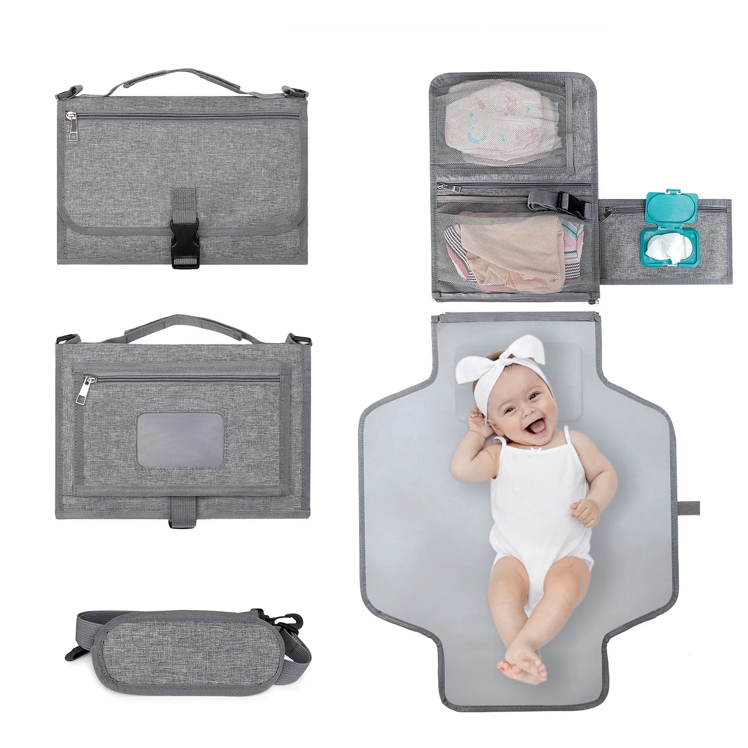 3 in 1 Foldable Changing Pad