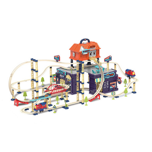 Adventure Train Track Playset – Endless Building Fun for Children