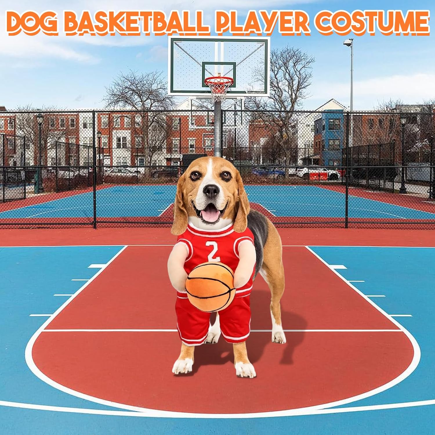 Basketball Dog Costume – For cute sporting moments