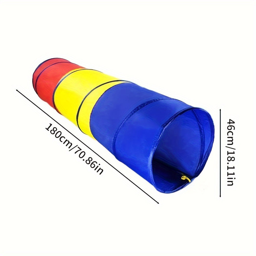 Colorful Children's Crawling Tunnel - For Active Play and Sensory Training