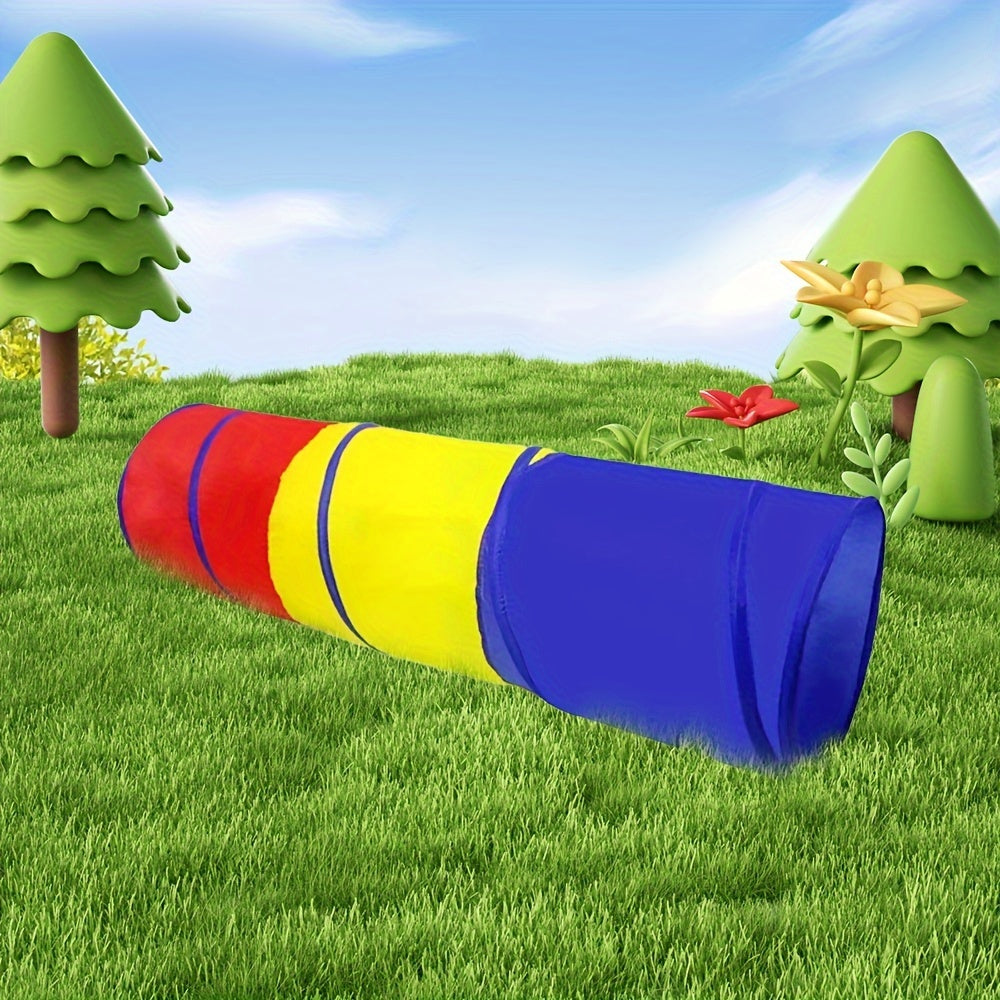 Colorful Children's Crawling Tunnel - For Active Play and Sensory Training