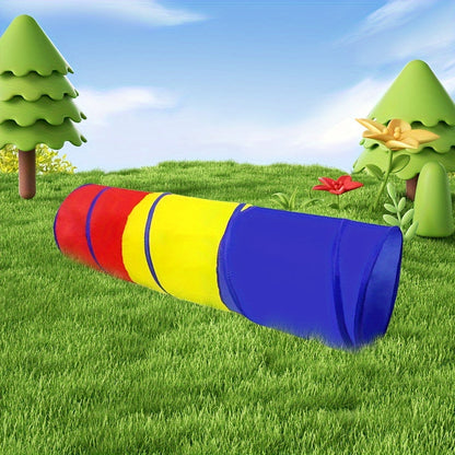Colorful Children's Crawling Tunnel - For Active Play and Sensory Training