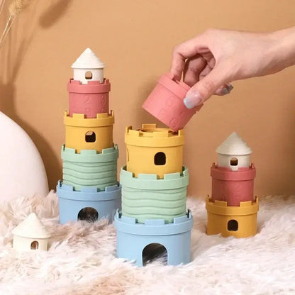 Colorful Creation Stacking Tower – For Endless Building Fun