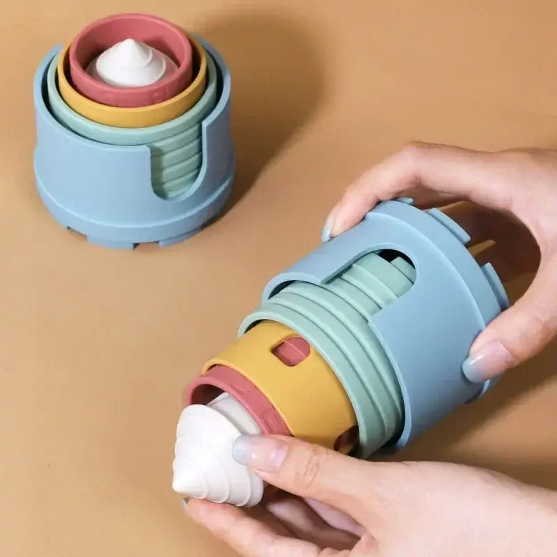 Colorful Creation Stacking Tower – For Endless Building Fun