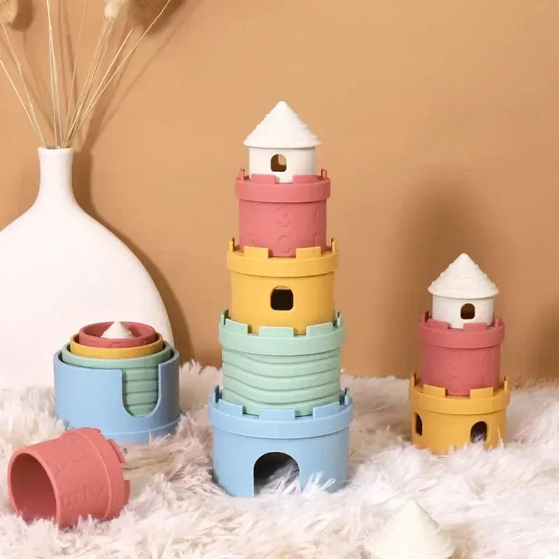 Colorful Creation Stacking Tower – For Endless Building Fun