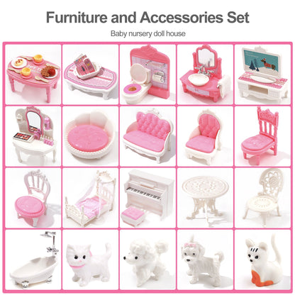 Colorful Dollhouse – For imaginative play