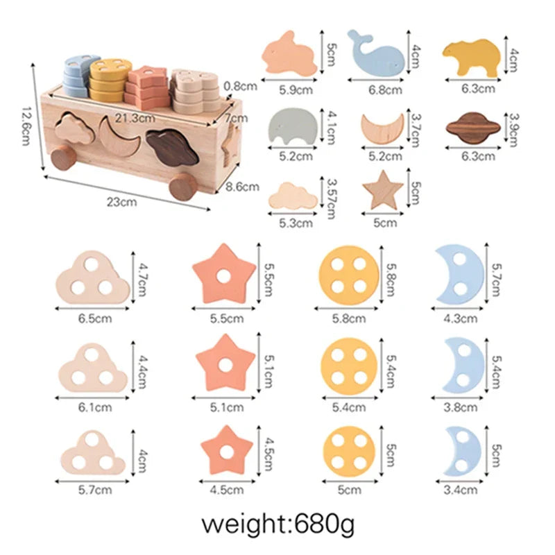 Colorful Shape Set – For creative learning and playing