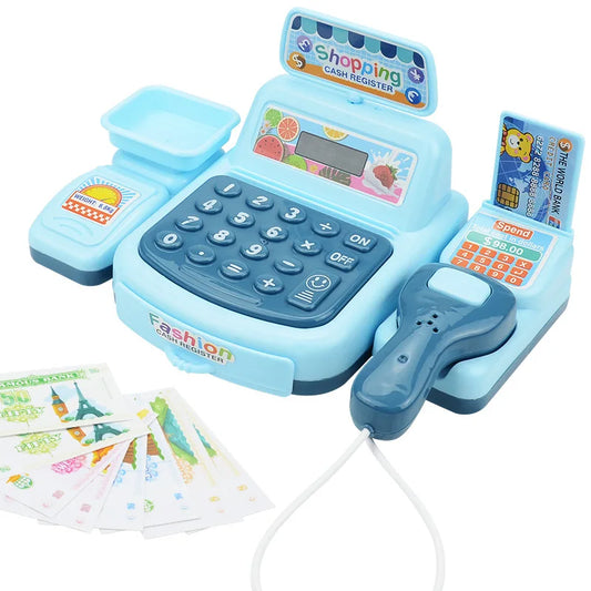 Colorful Toy Cash Register - Creative Shopping Fun
