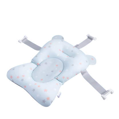 Compact baby bath pillow