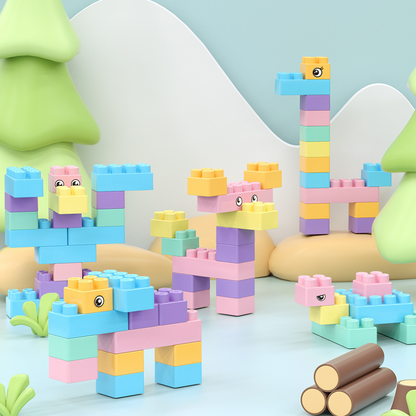 Creative Building Table Set – 500-piece Building Blocks Playing Table