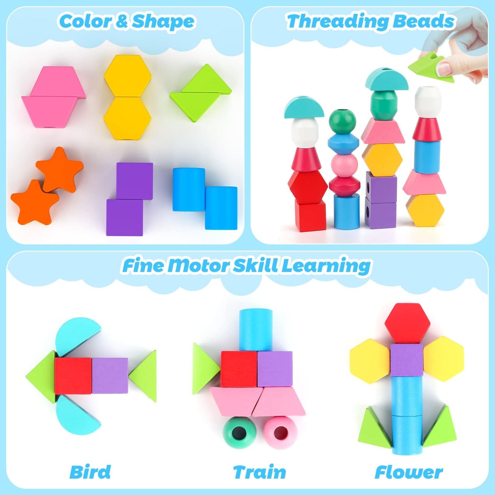 Creative Step Elements Set - Montessori Toys