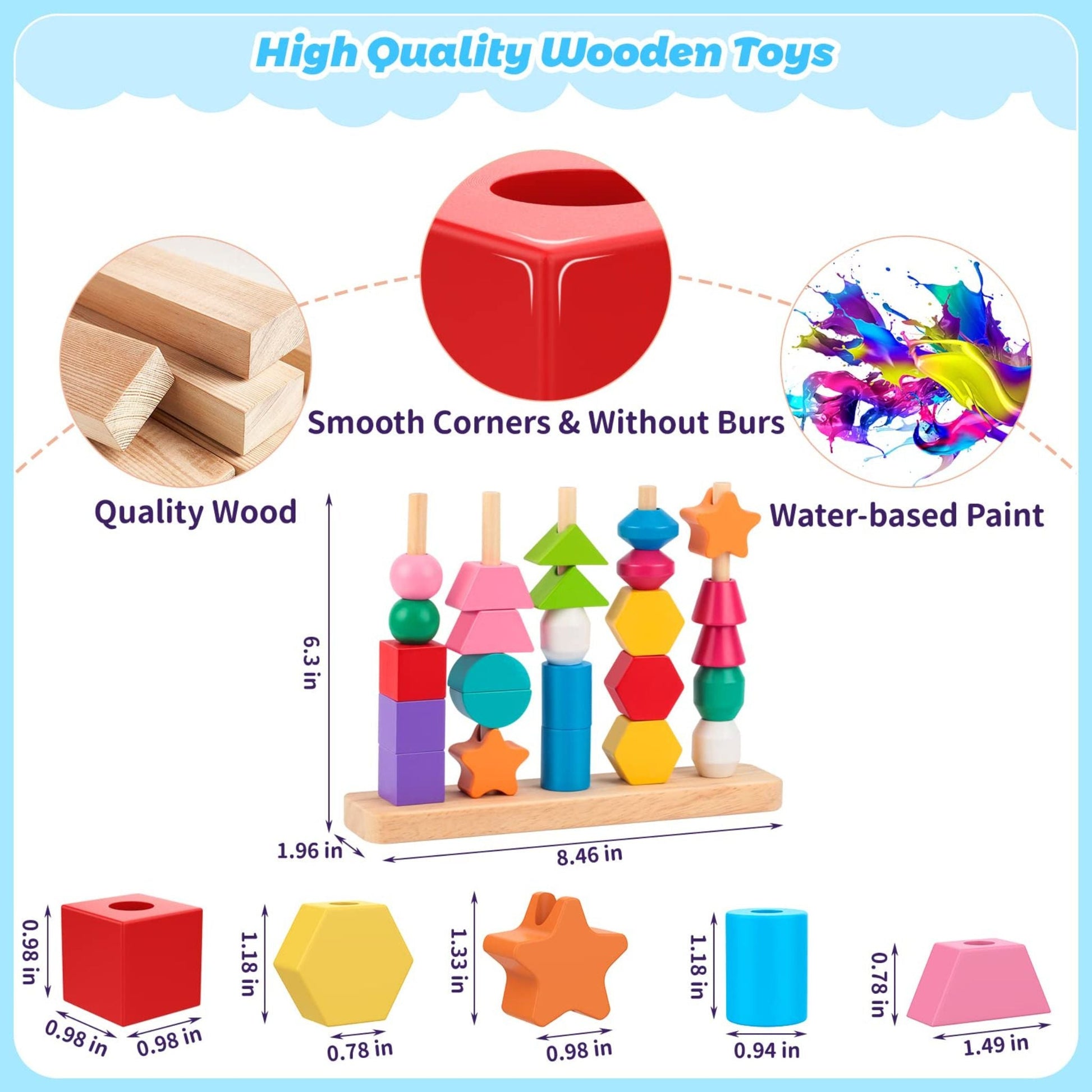 Creative Step Elements Set - Montessori Toys