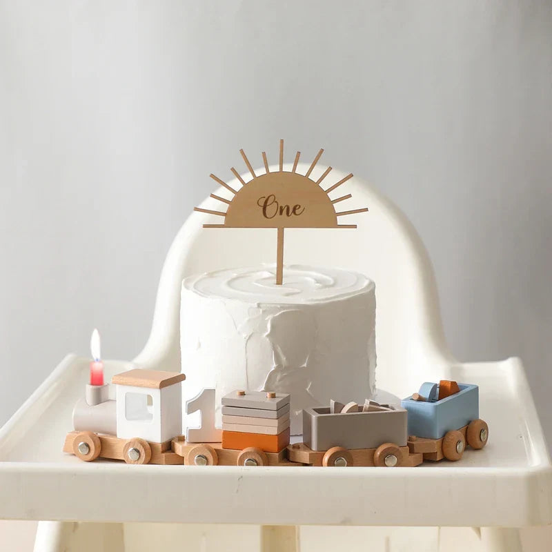 Creative Wooden Train – For educational fun